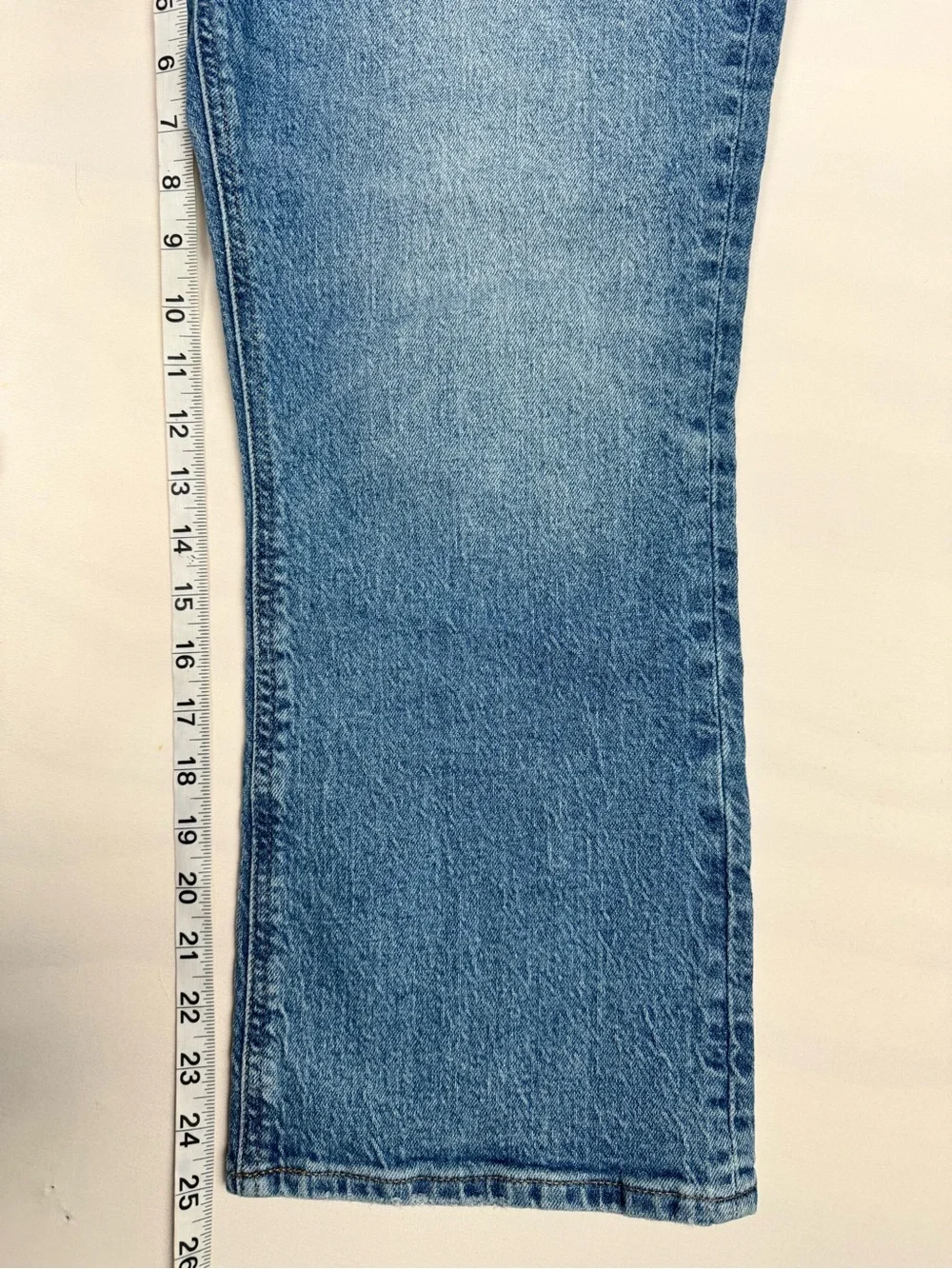 J.Crew Demi Boot Crop Jeans Blue Women’s 31 - Picture 2 of 7